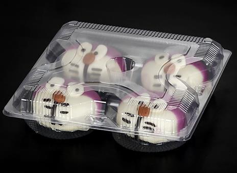 六格帶蓋(gai)小籠包盒